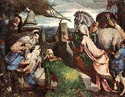 BASSANO, Jacopo The Three Magi ww Norge oil painting reproduction